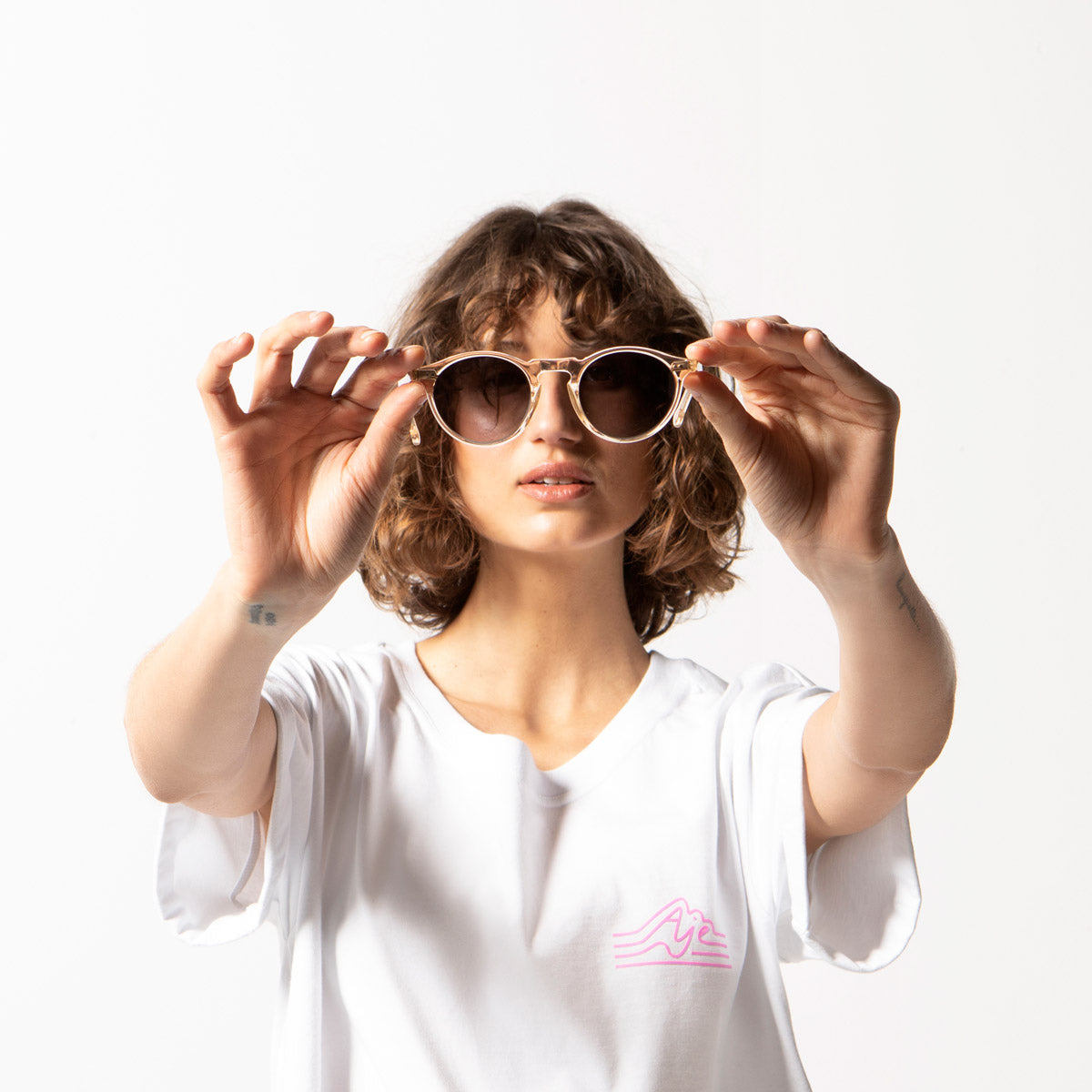 Ascetic Sunglasses in Blonde