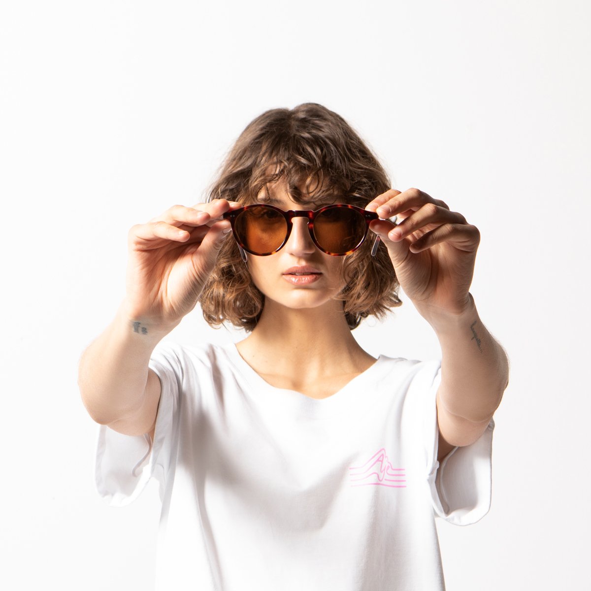 Ascetic Sunglasses in Brown Tort