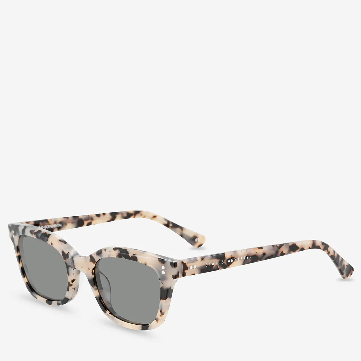 Transcendental Sunglasses in White Tort