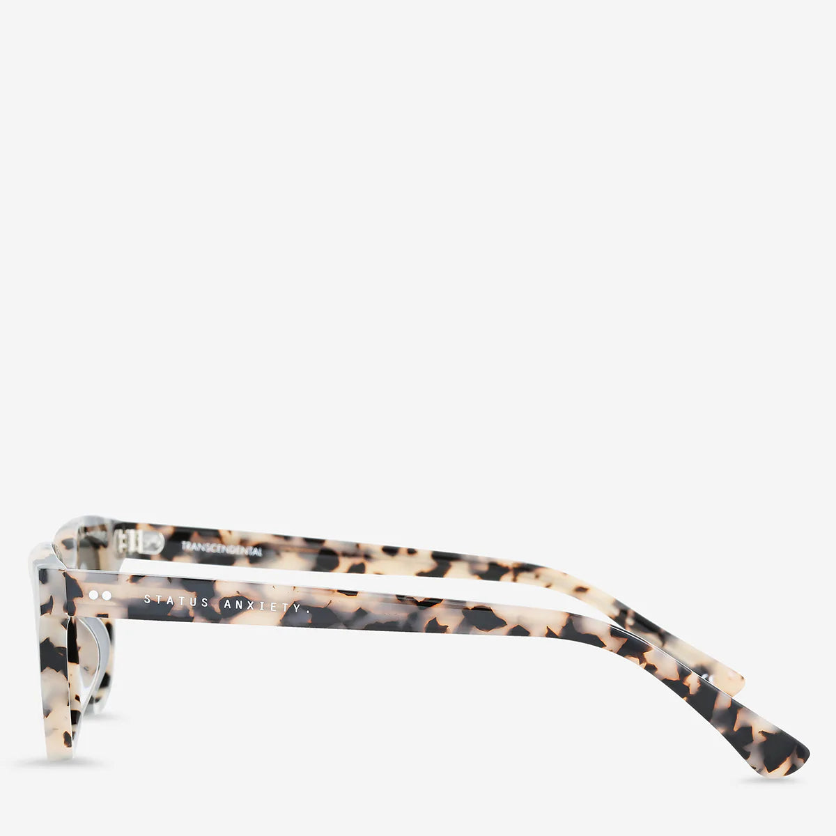 Transcendental Sunglasses in White Tort