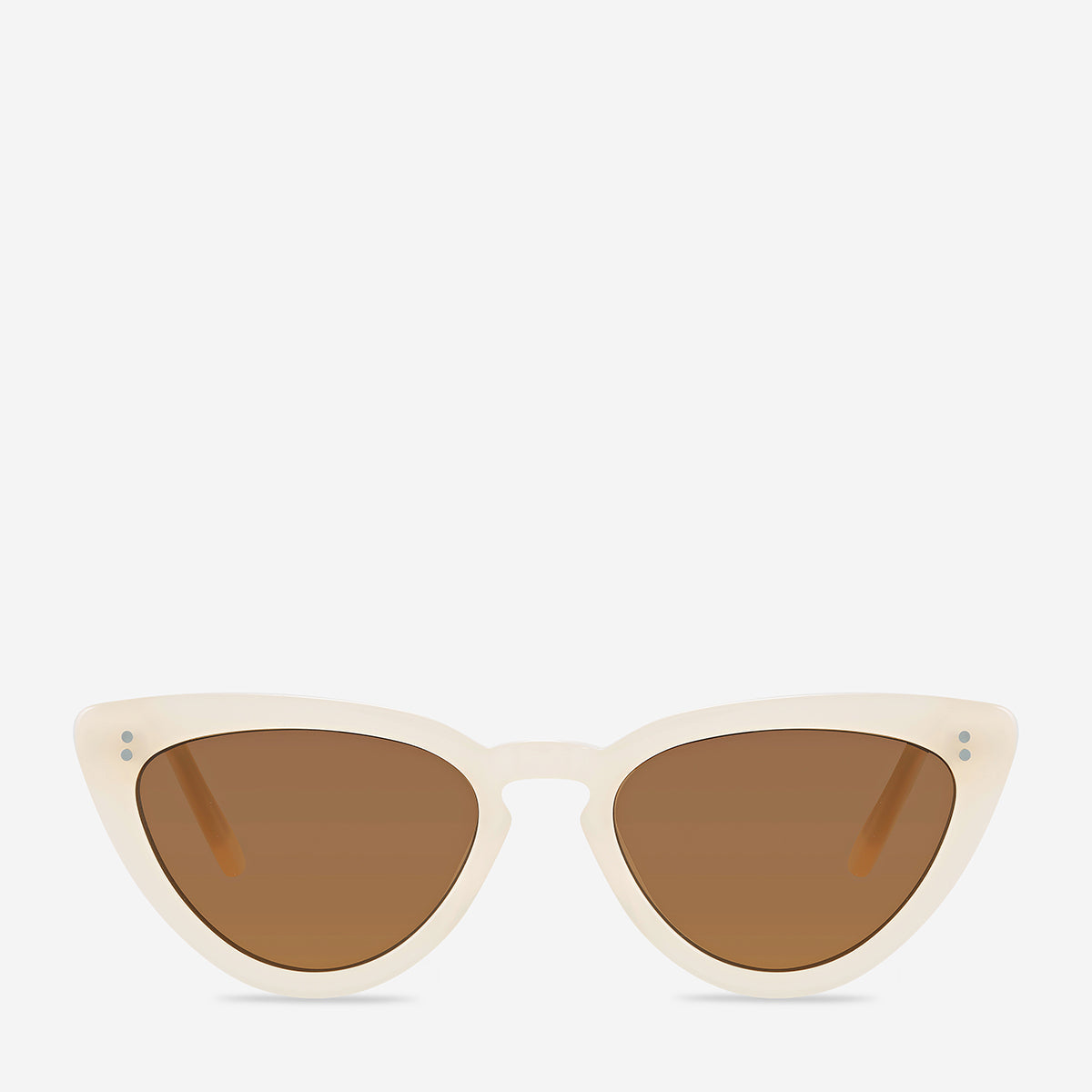 Villain Sunglasses in Nude