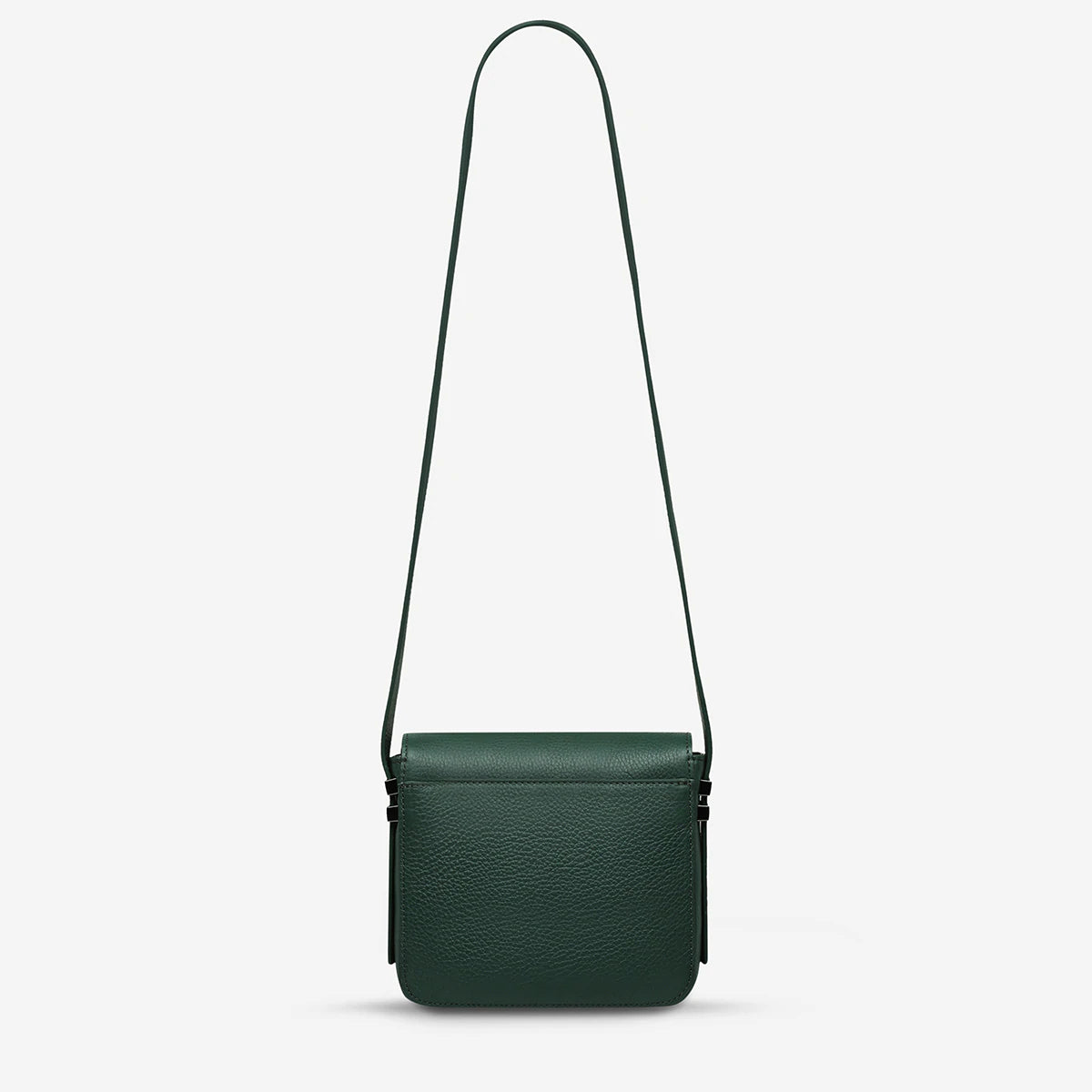 Want To Believe Leather Bag in Green