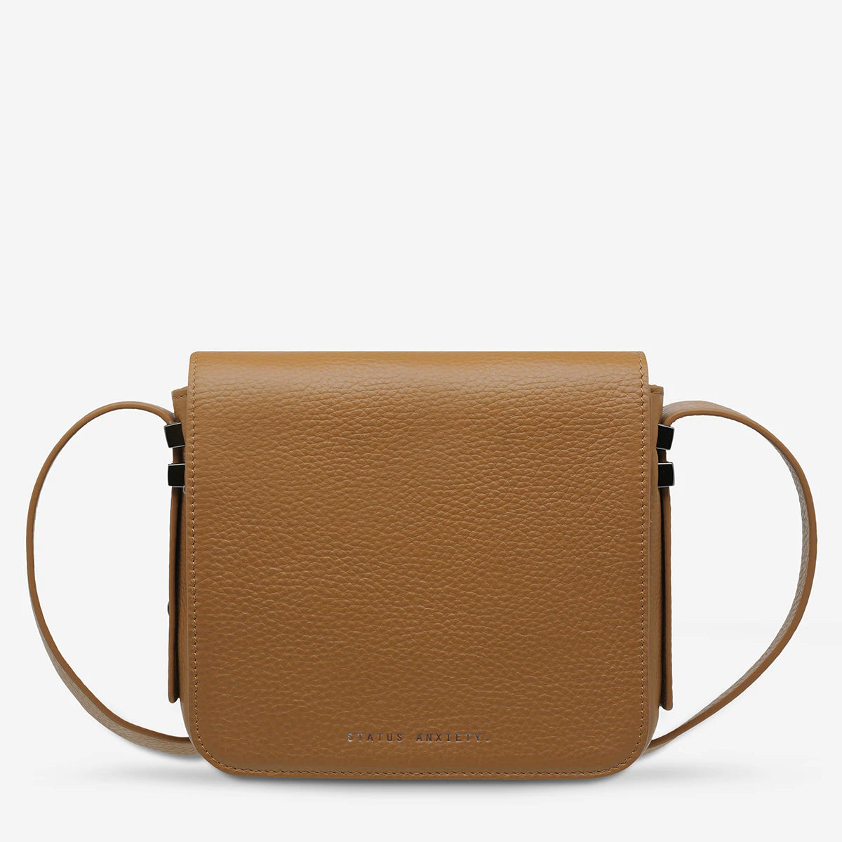 Want To Believe Leather Bag in Tan