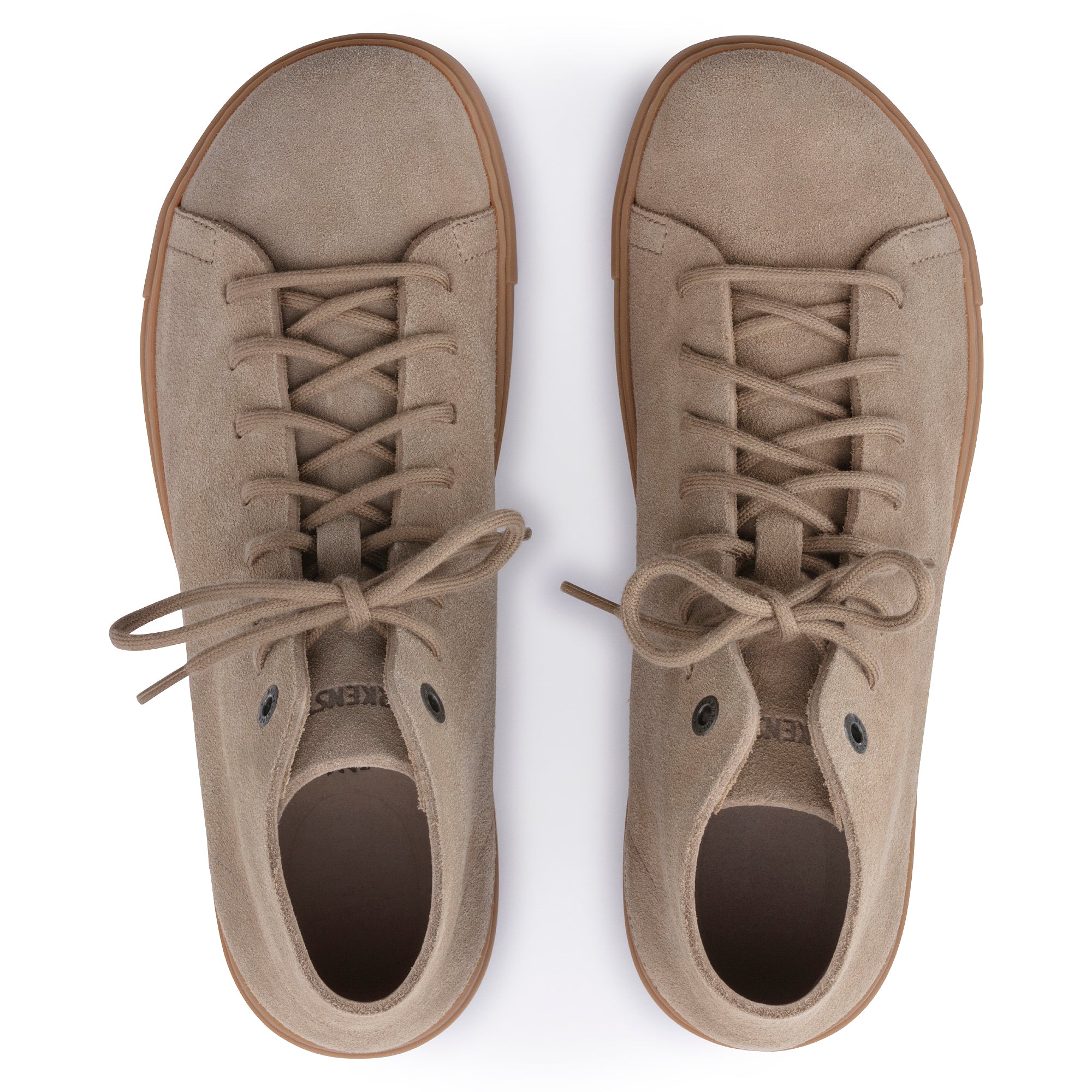 Bend Mid Nubuck Leather in Taupe