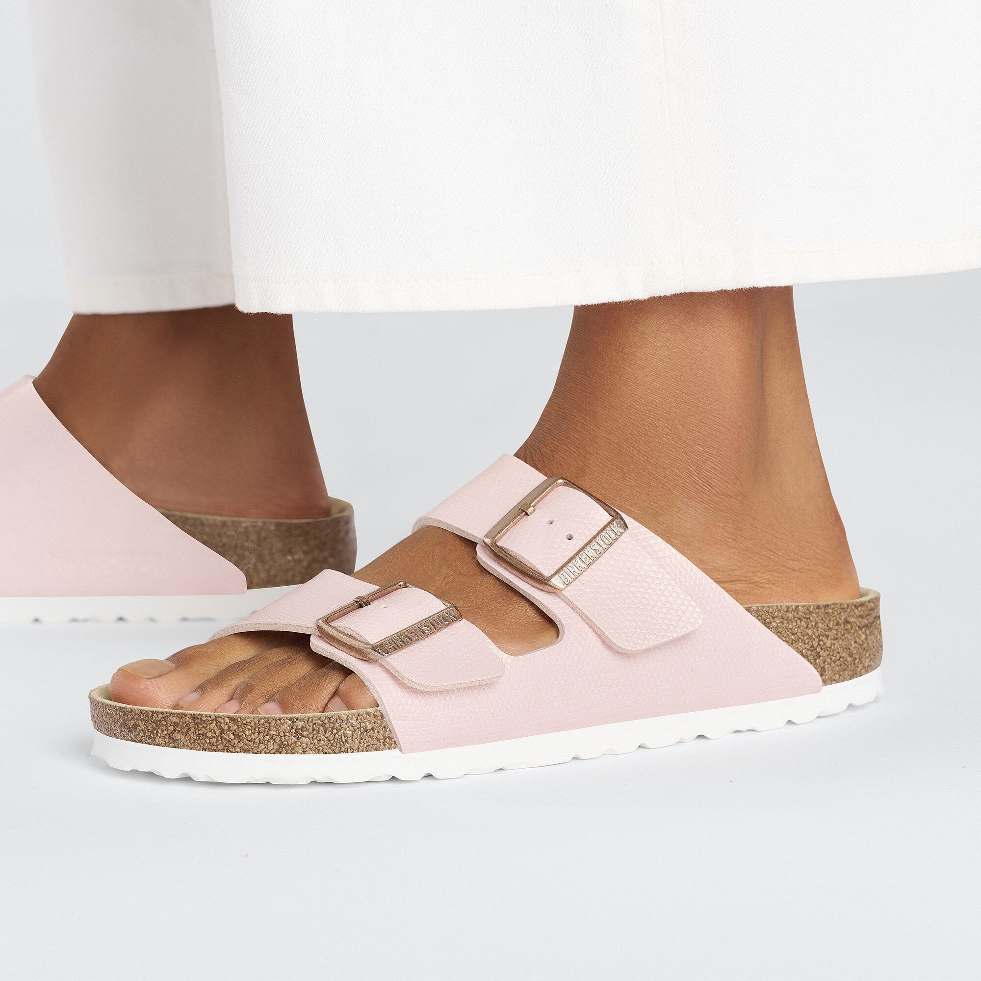 Vegan Birkenstock Gizeh Gizeh Vegan Brushed Rose Birkenstock Gizeh