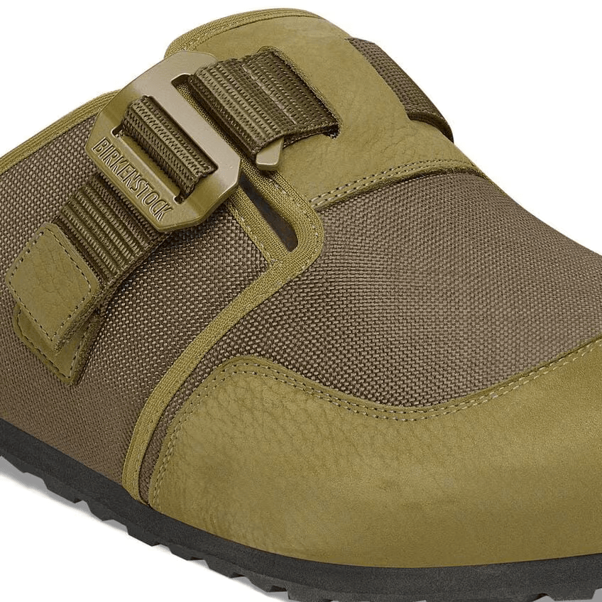 Boston Nova Textile/Nubuck Leather in Pine Green