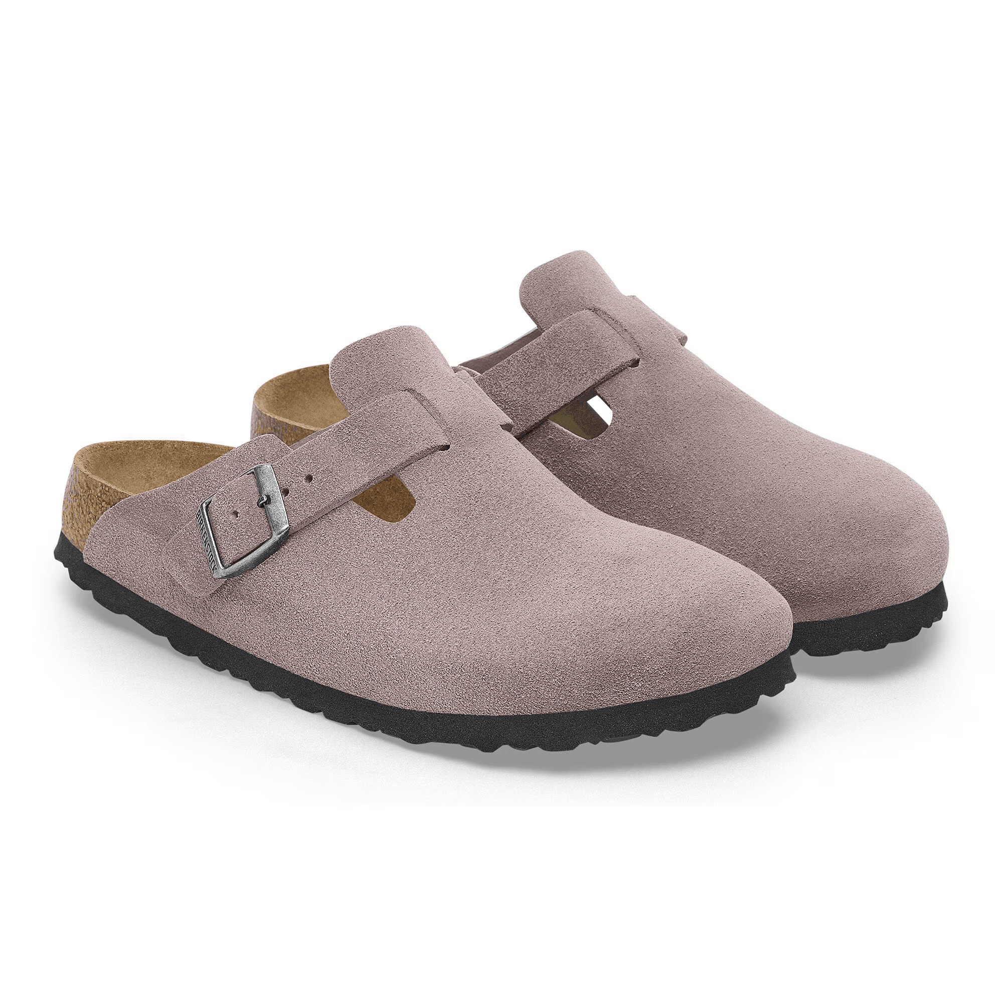 Boston Suede Leather in Faded Purple (Soft Footbed)