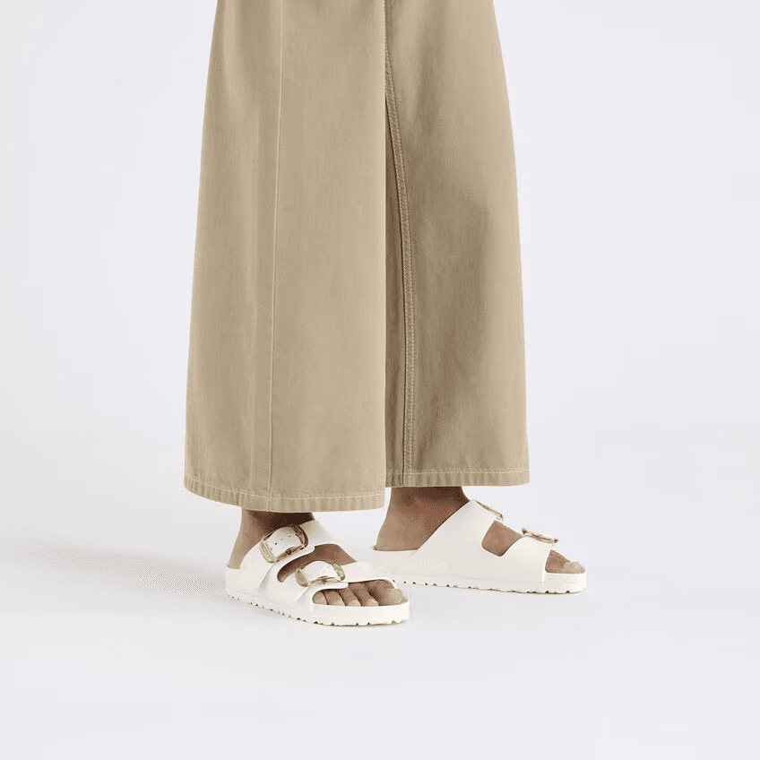 Arizona Big Buckle EVA in Eggshell