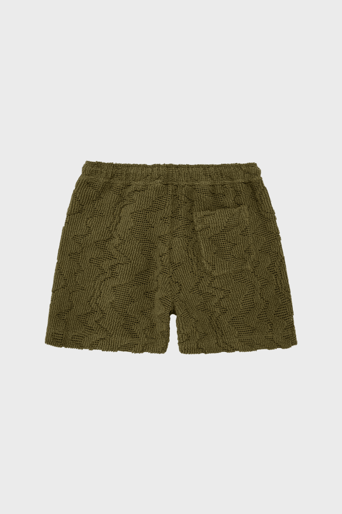 Crochet Shorts in Pine Verve - Milu James St