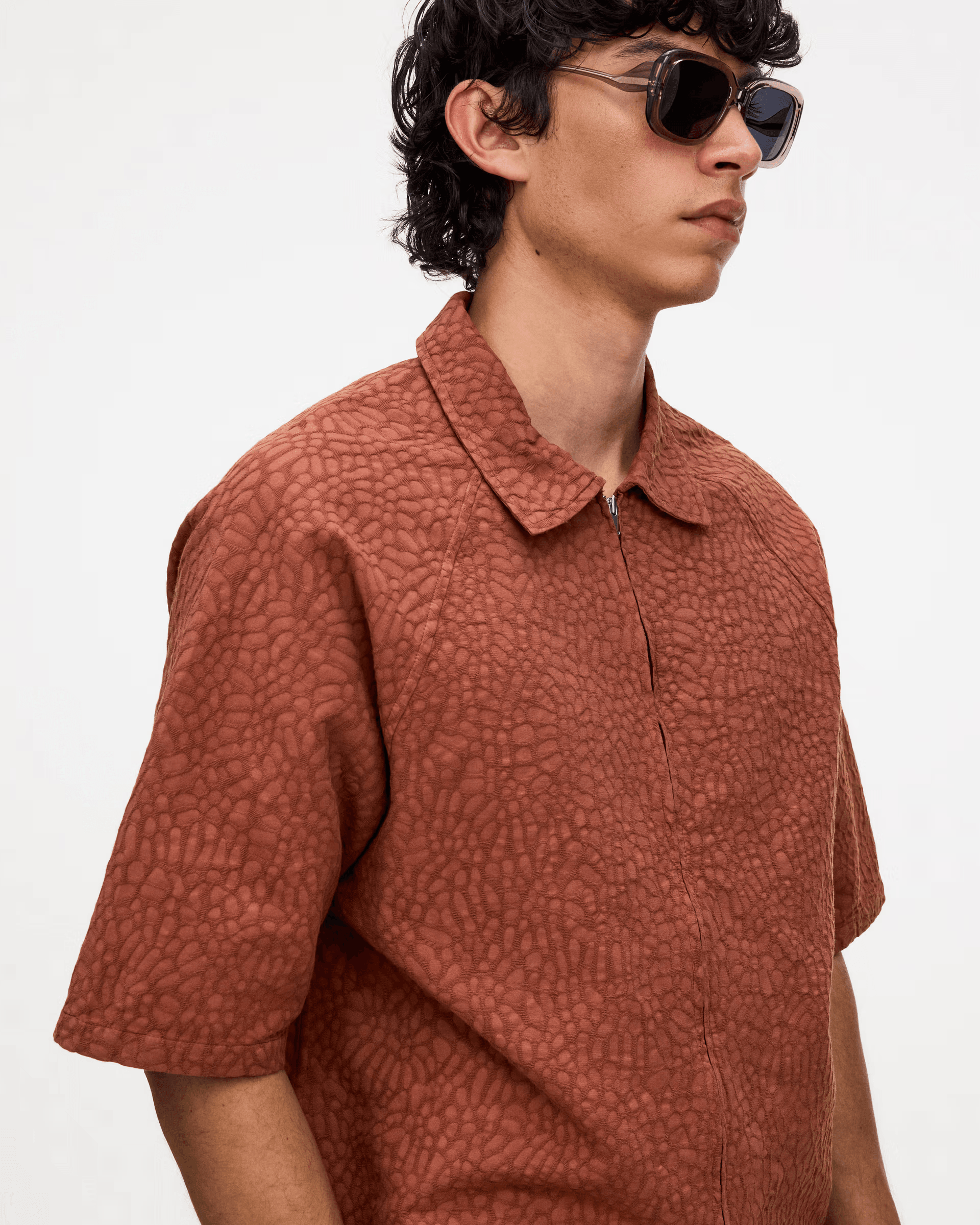 Zack Shirt in Terracotta Turleo - Milu James St