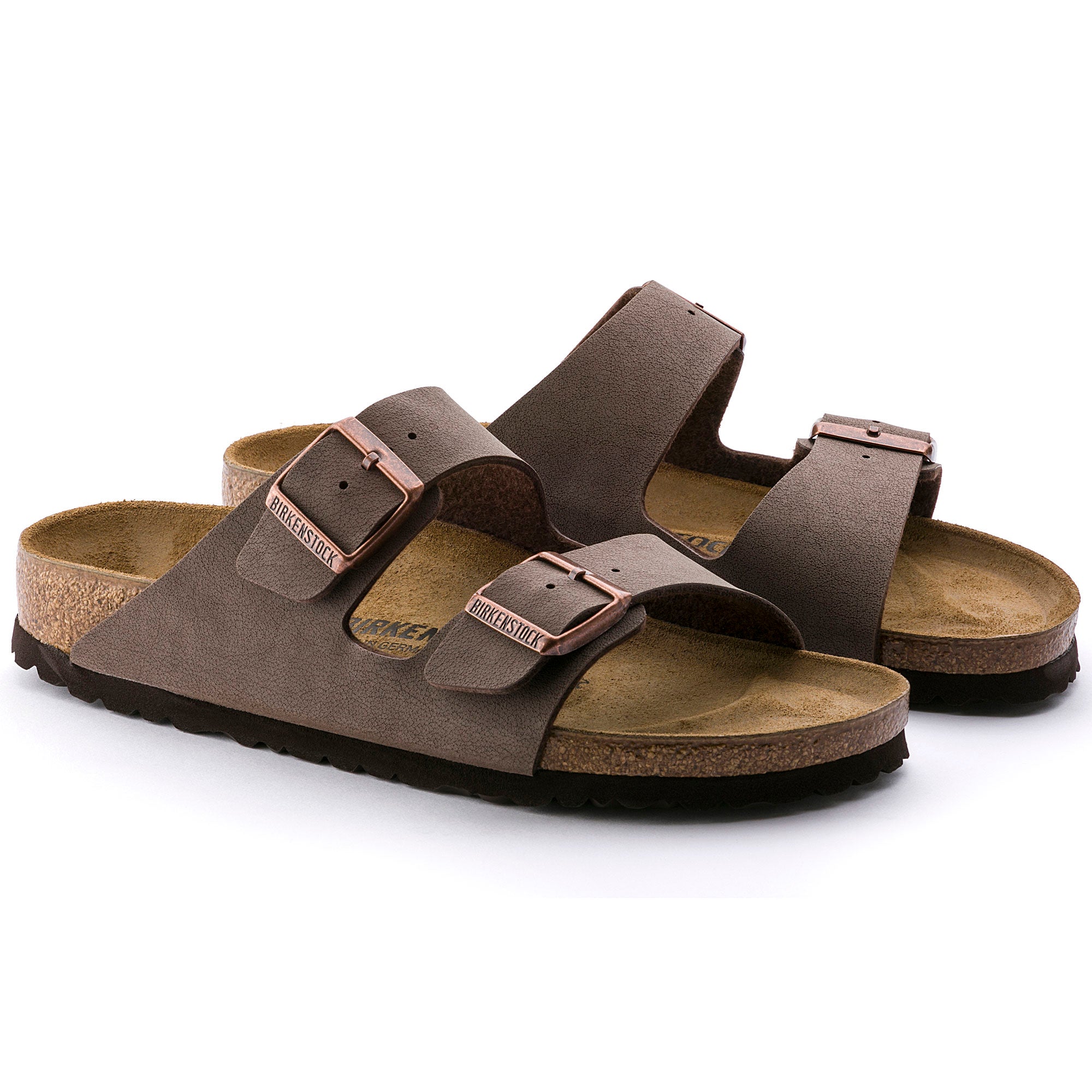Arizona BirkiBuc in Mocca (Classic Footbed - Suede Lined) - Milu James St
