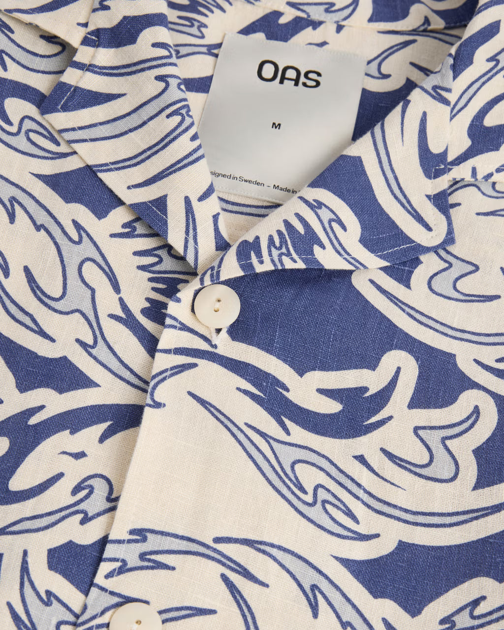 Linen Cuba Shirt in Rogue