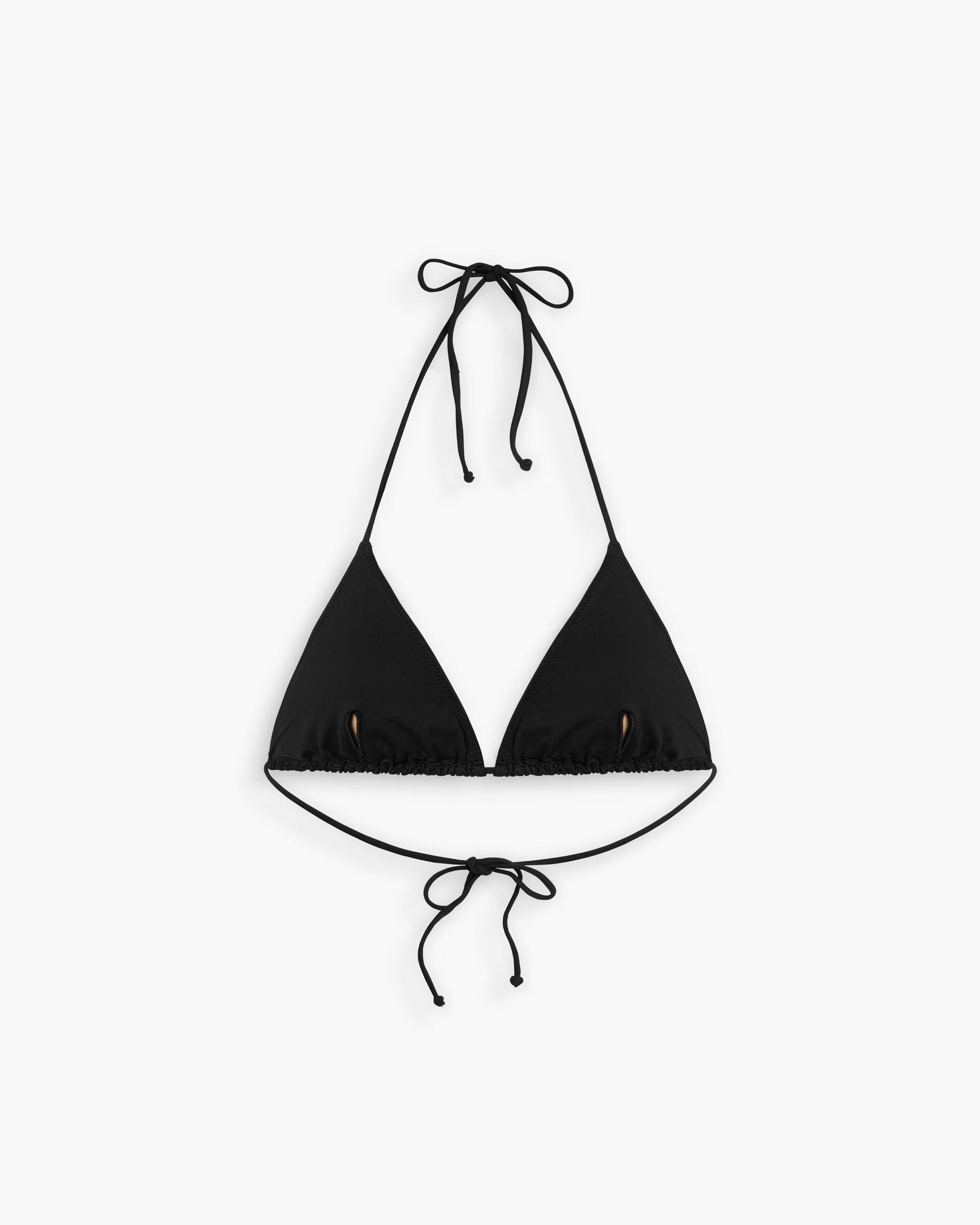 Embroidered Bikini Top in Calia