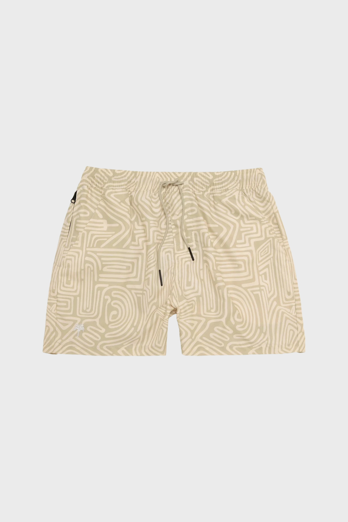 Swim Shorts in Cream Golconda