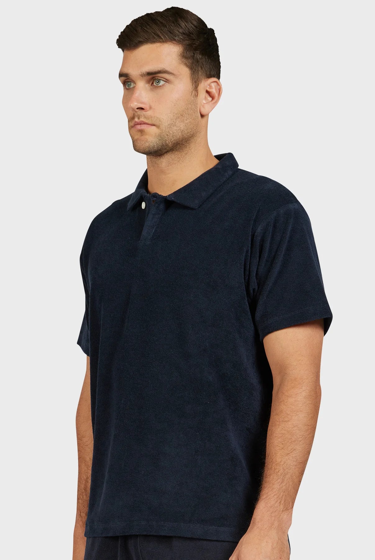 Bond Terry Polo in Navy