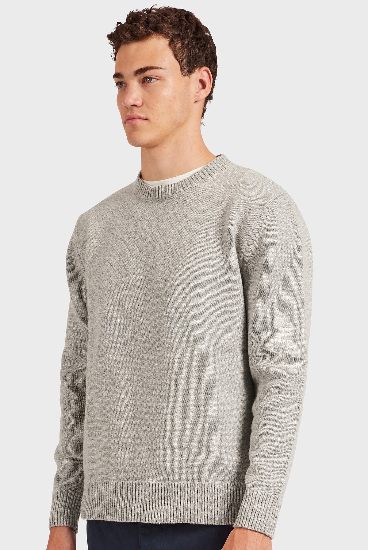 Malibu Crew Men's Sweater in Silver