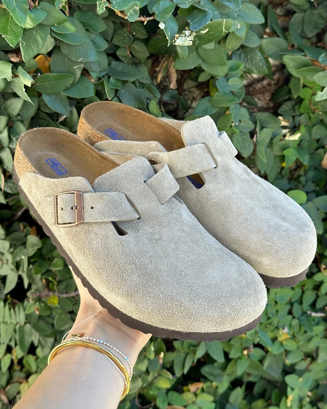Boston Taupe Boston Soft Birkenstock Boston Soft Footbed Taupe