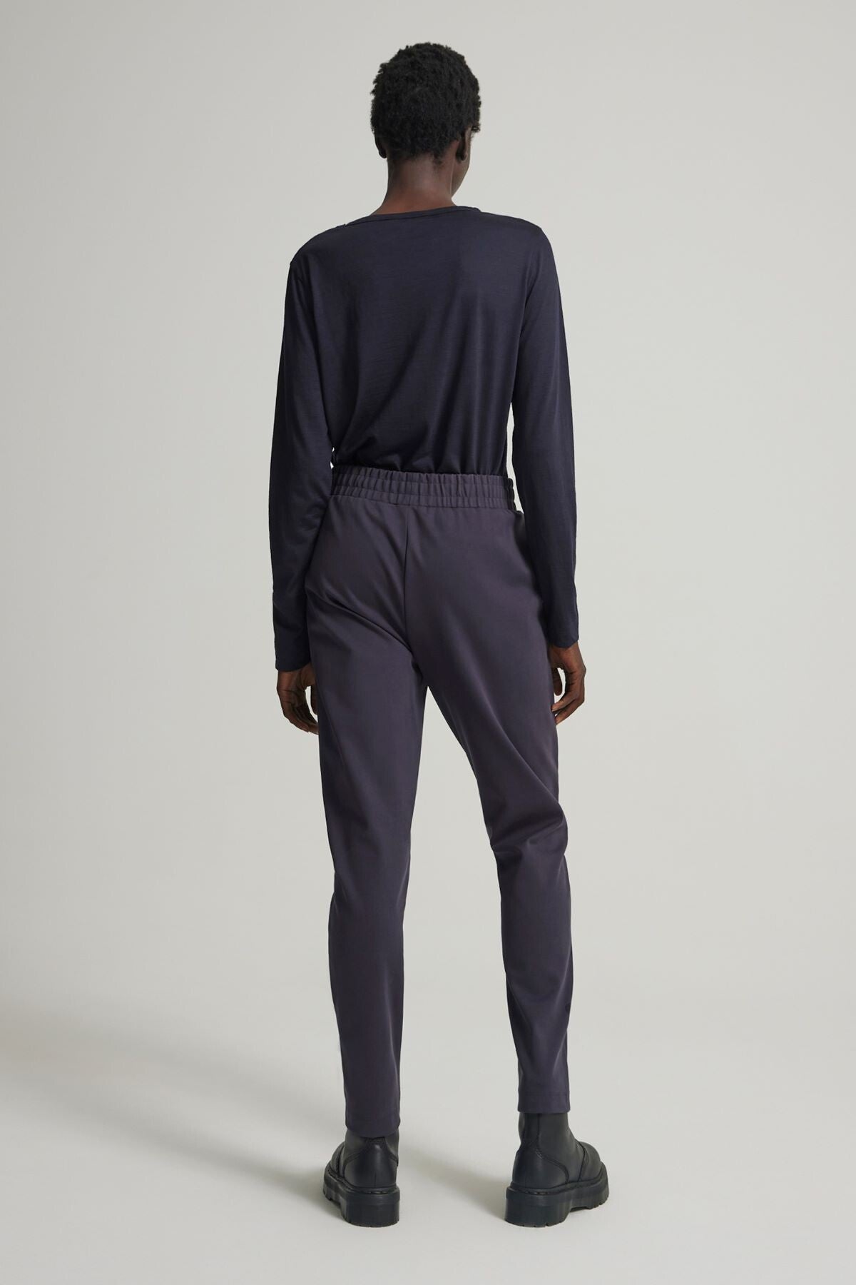 Cub Cotton Ponte Pant in Darkest Navy