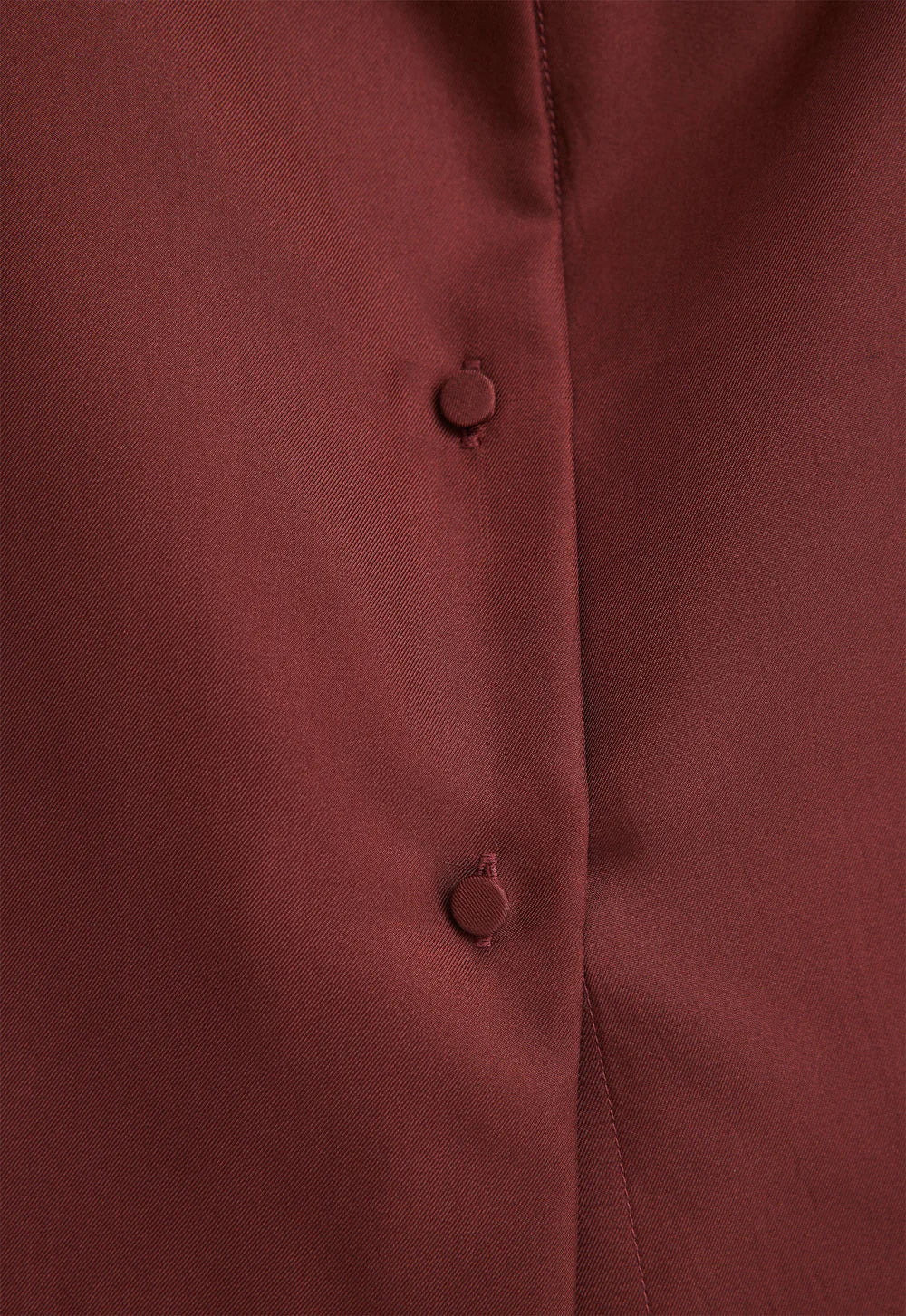 Talo Silk Shirt in Burbank Red