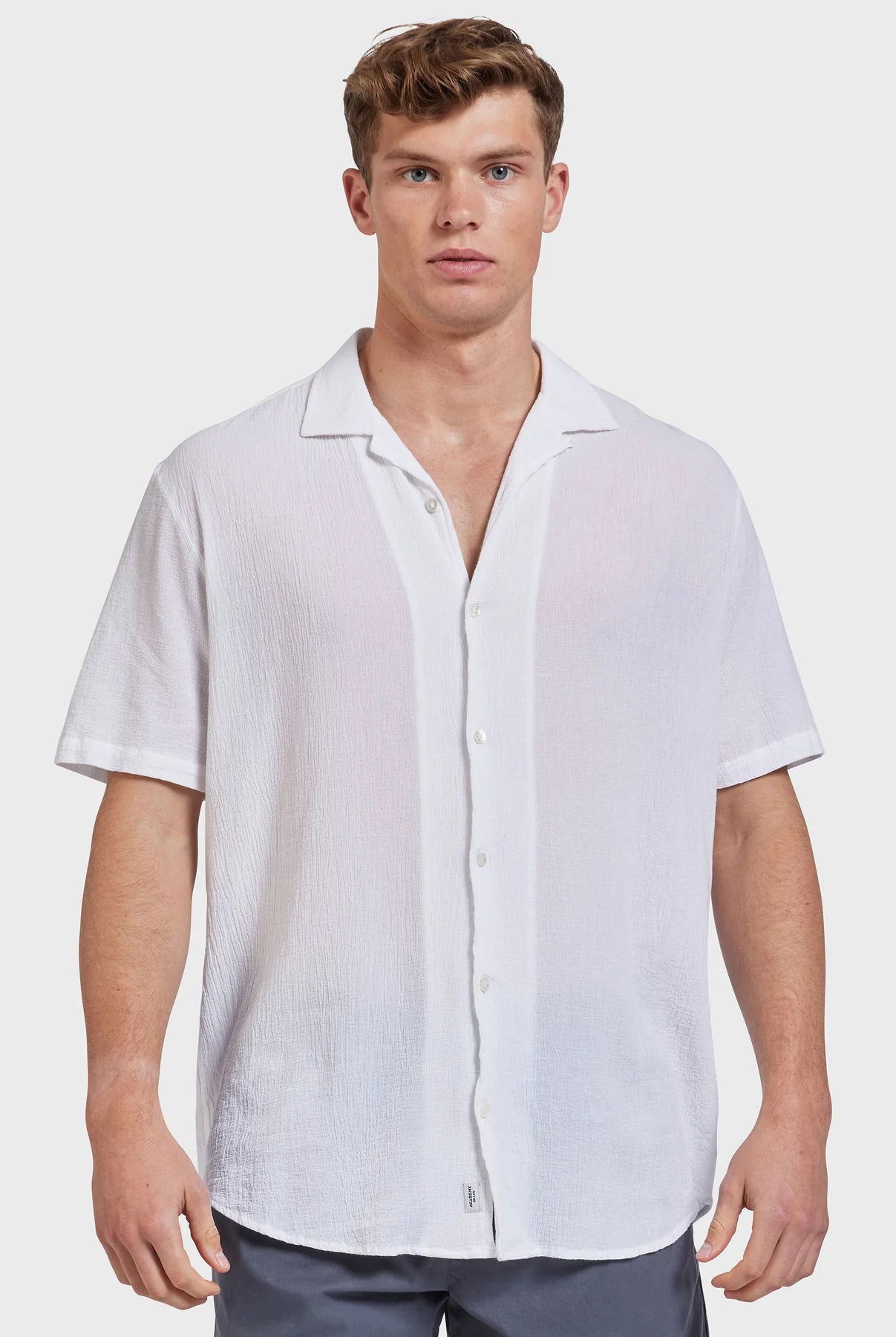 Bedford Short Sleeve Shirt in White