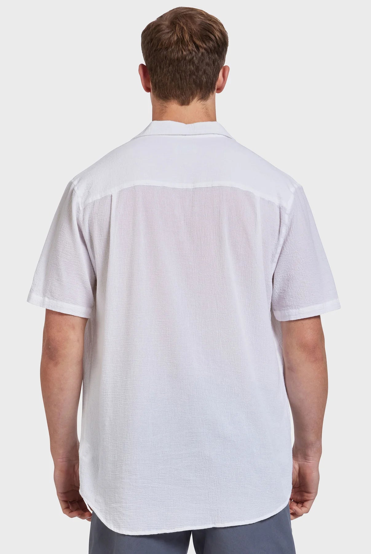 Bedford Short Sleeve Shirt in White