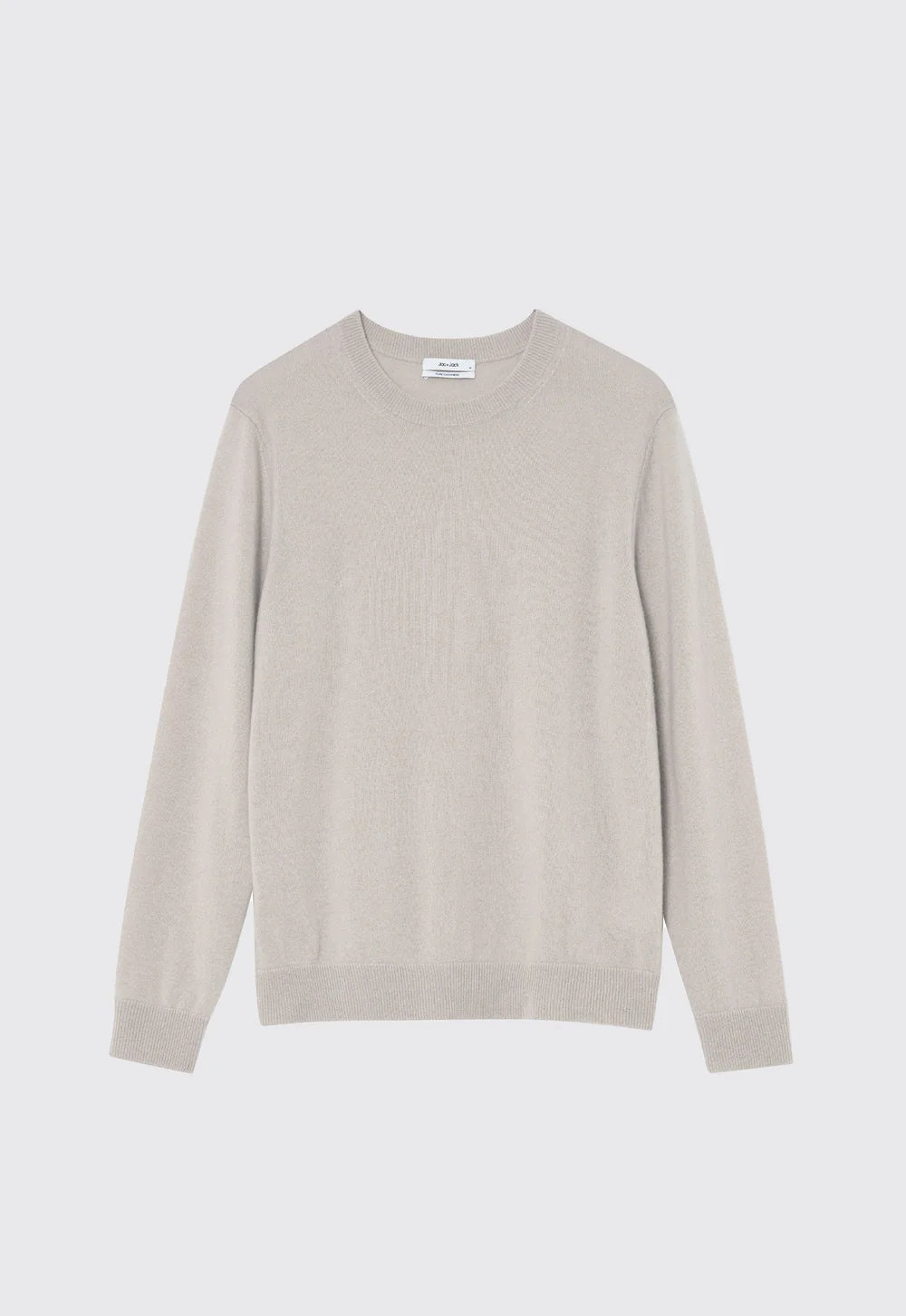 Beckham Cashmere Sweater in Flaxen Beige