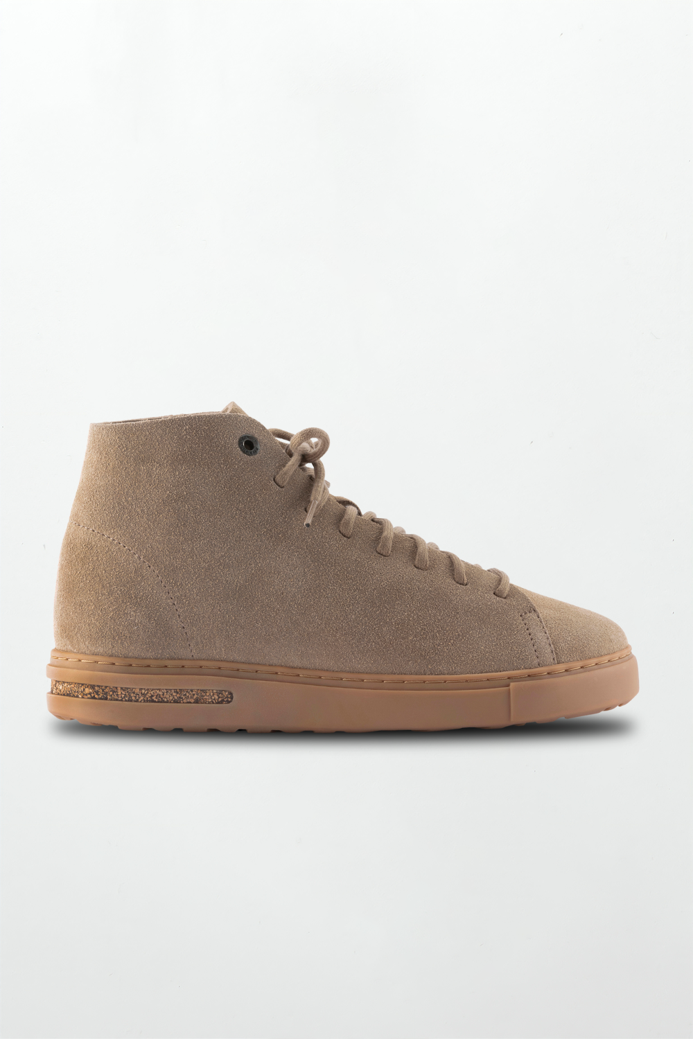 Bend Mid Nubuck Leather in Taupe