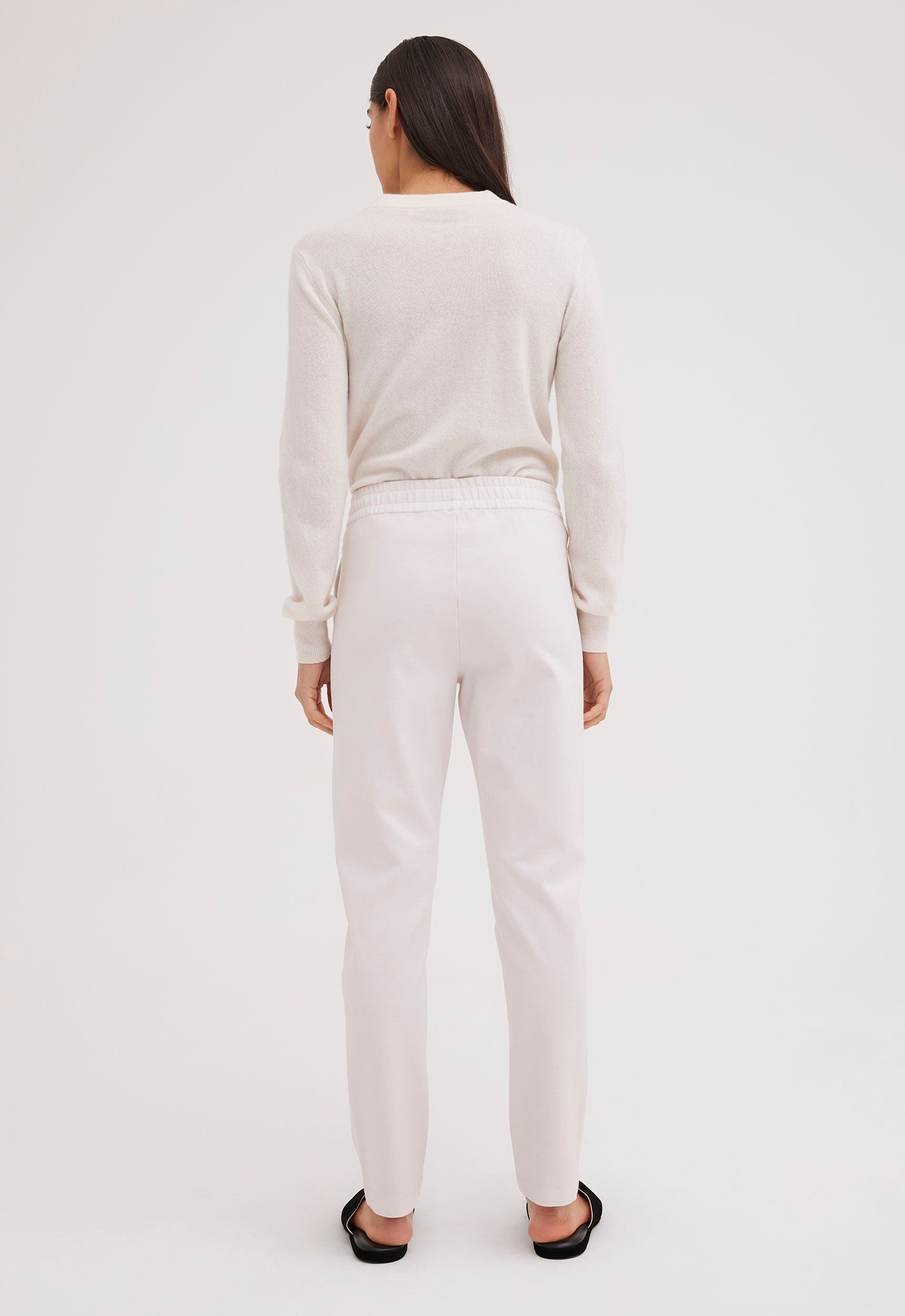 Cub Cotton Ponte Pant in Bone