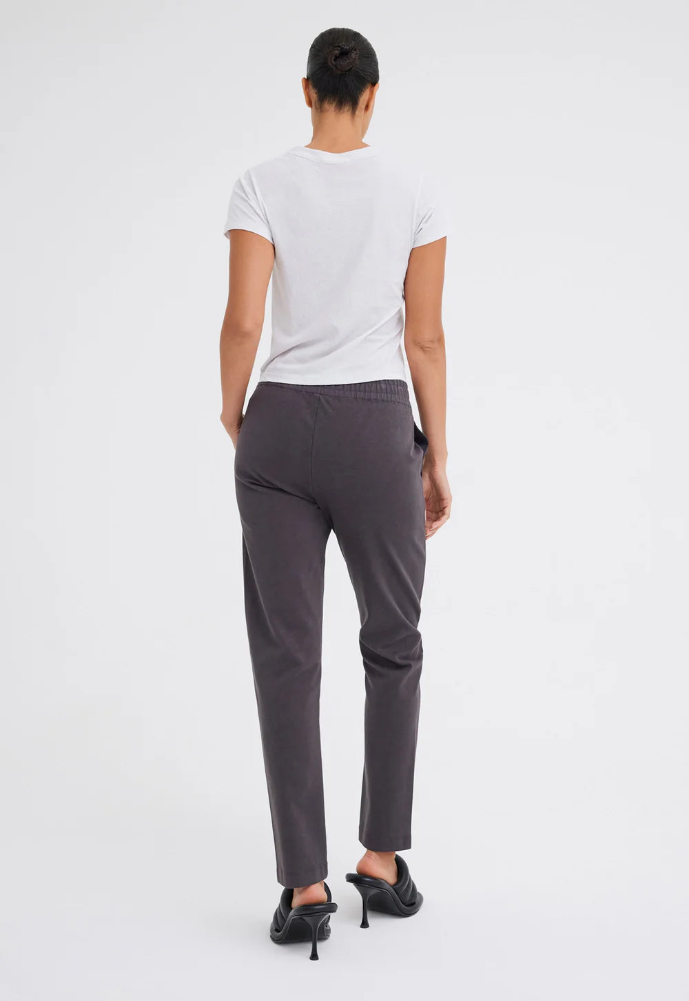 Cub Cotton Ponte Pant in Steelo Grey