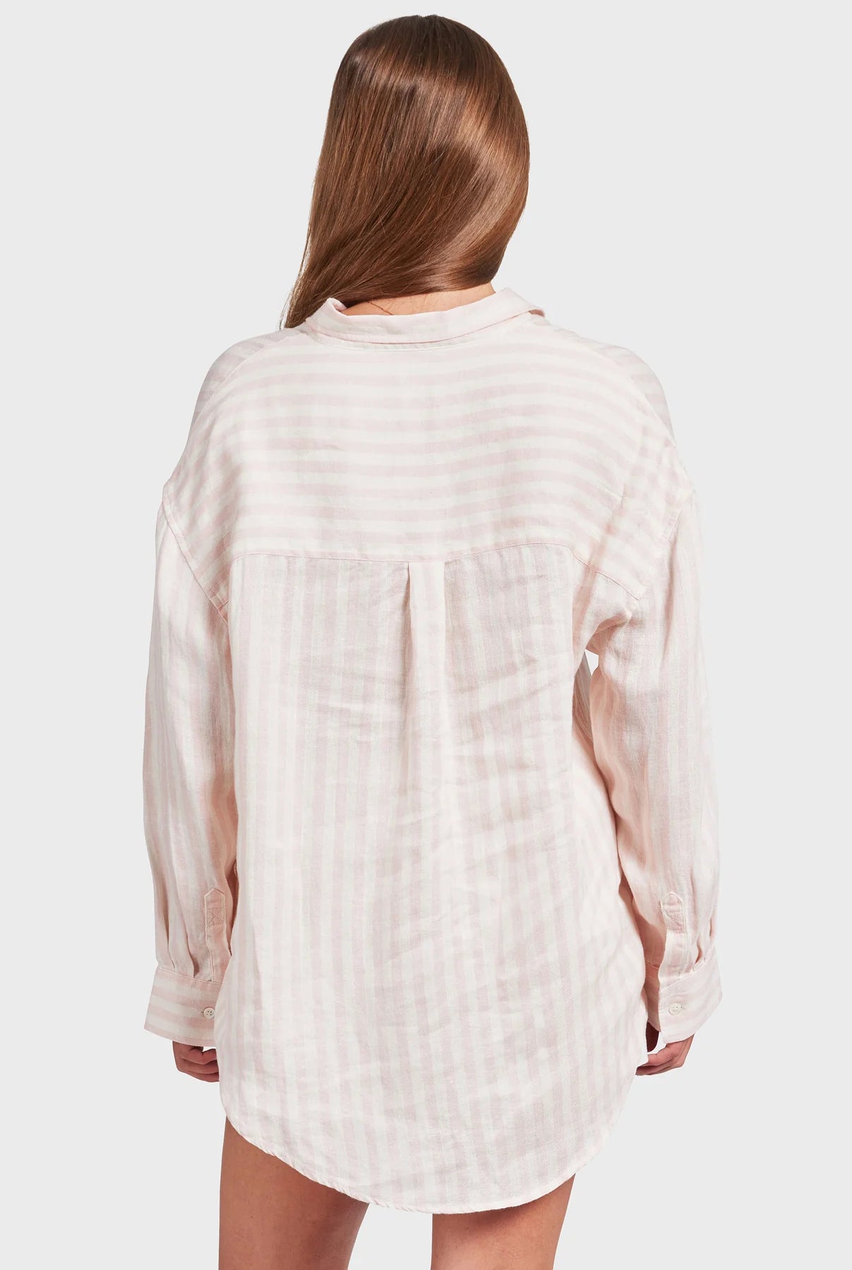 Farrelly Shirt in Dawn Pink