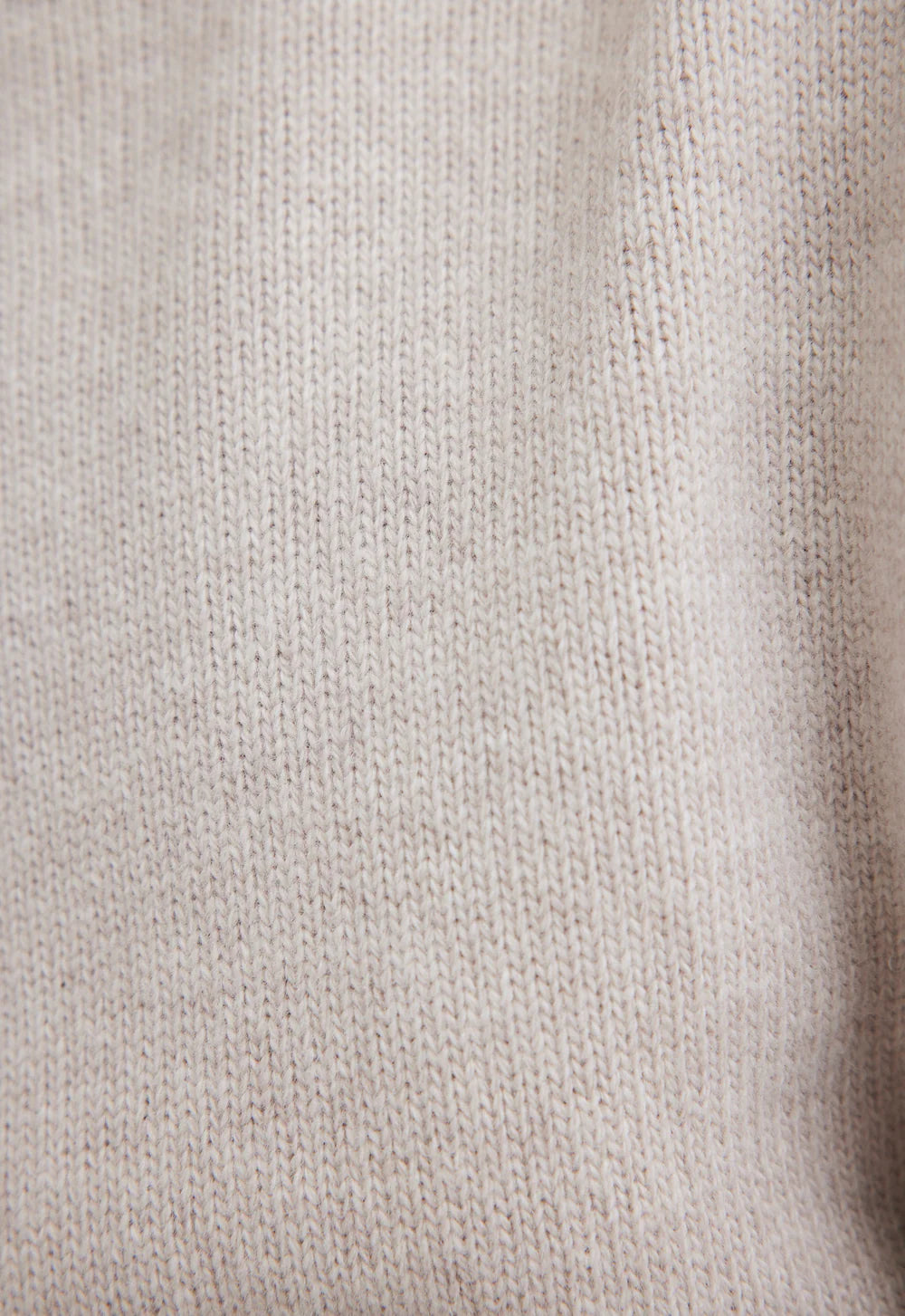 Foley Lambswool Sweater in Flaxen Beige