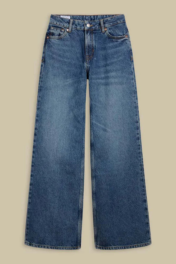 Jane Jeans in Eco Recycled Blue Used