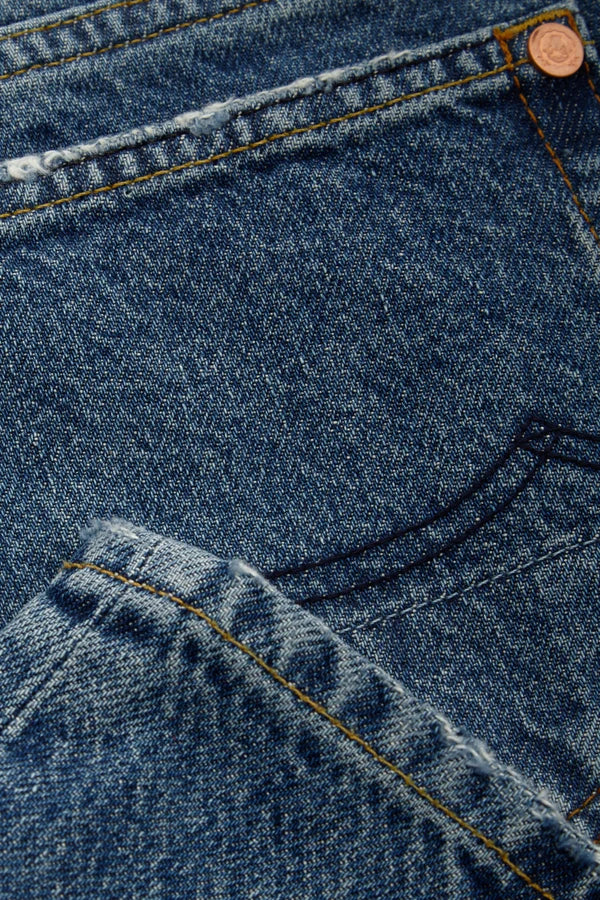 Jane Jeans in Eco Recycled Blue Used