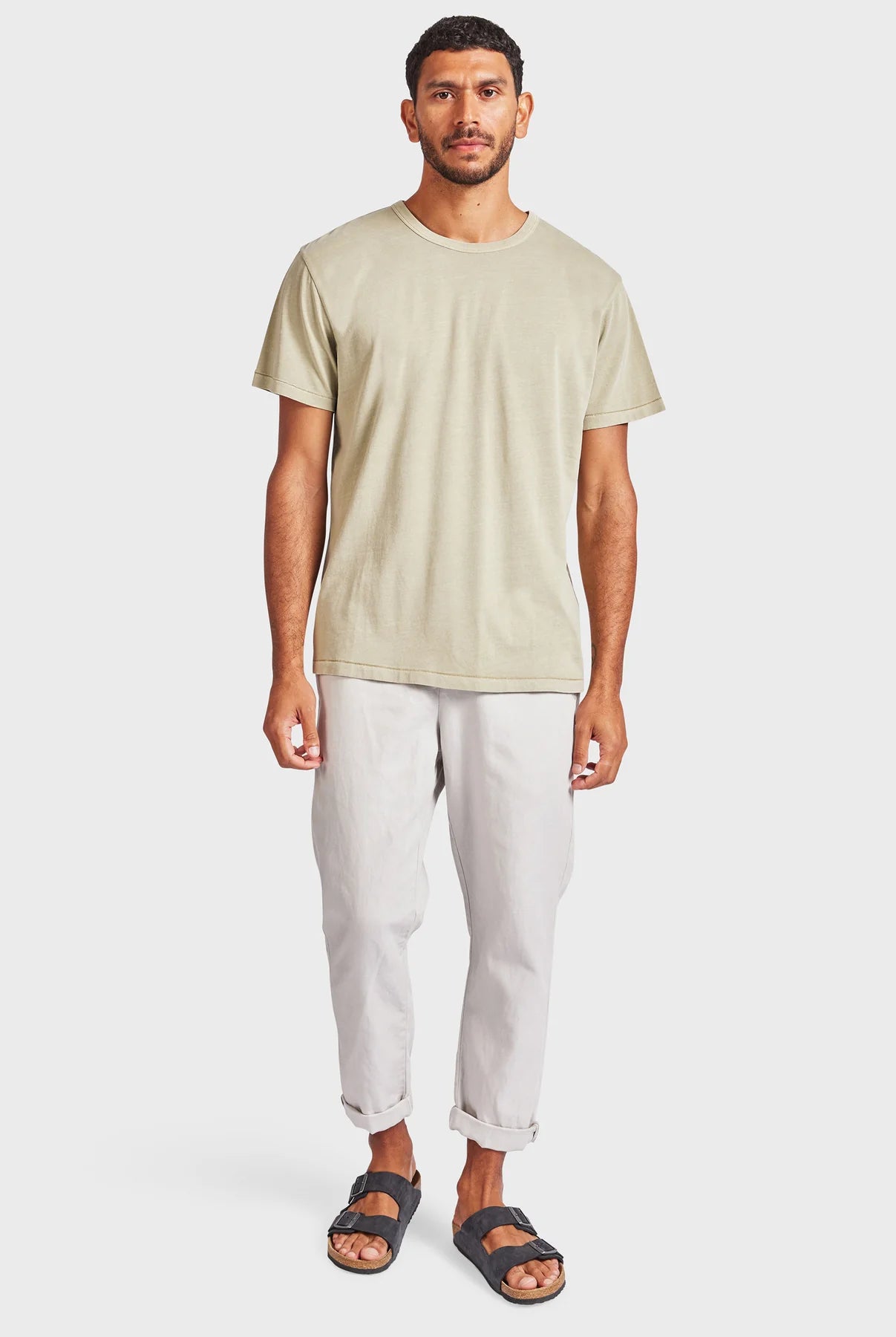 Jimmy Tee in Elm Beige