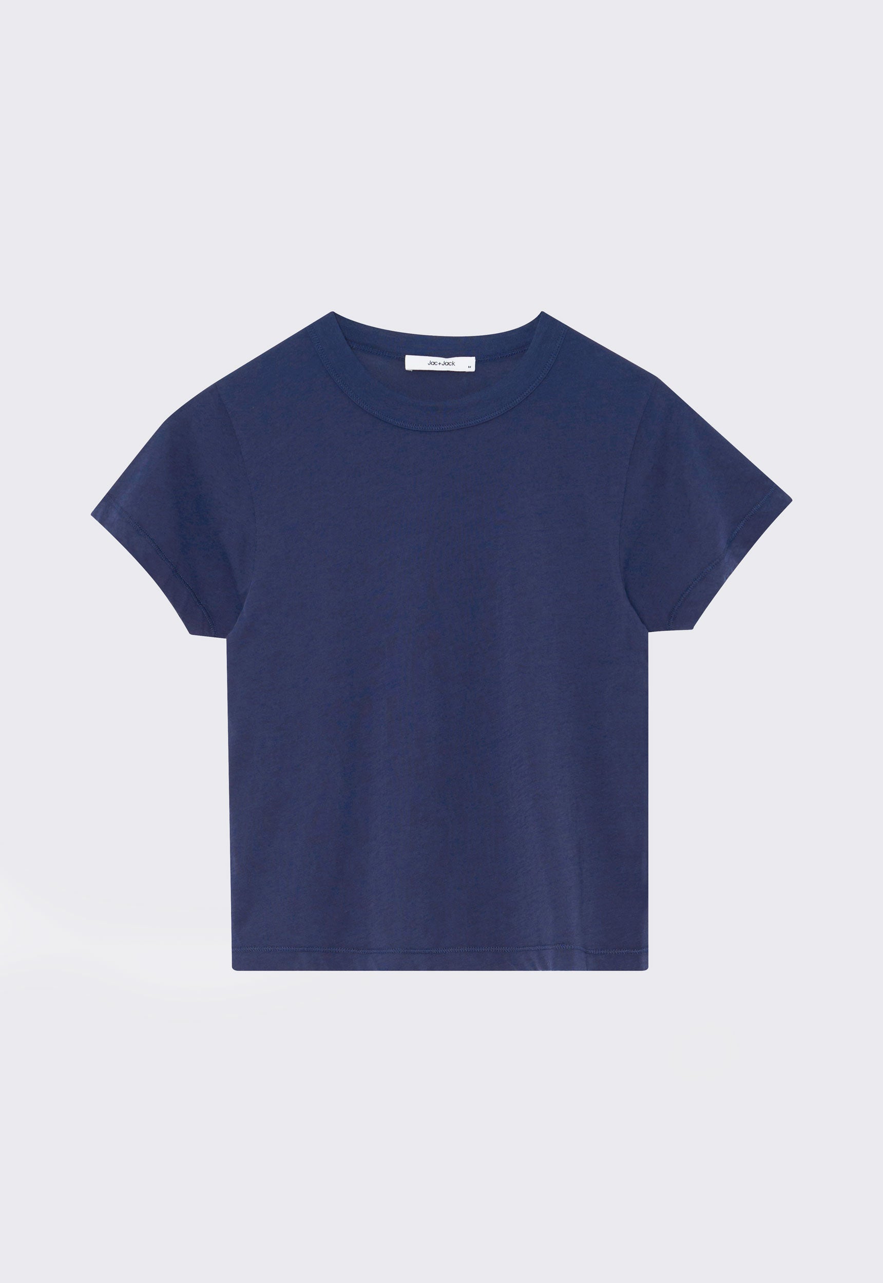 Baby Cotton Tee in Skipper Blue