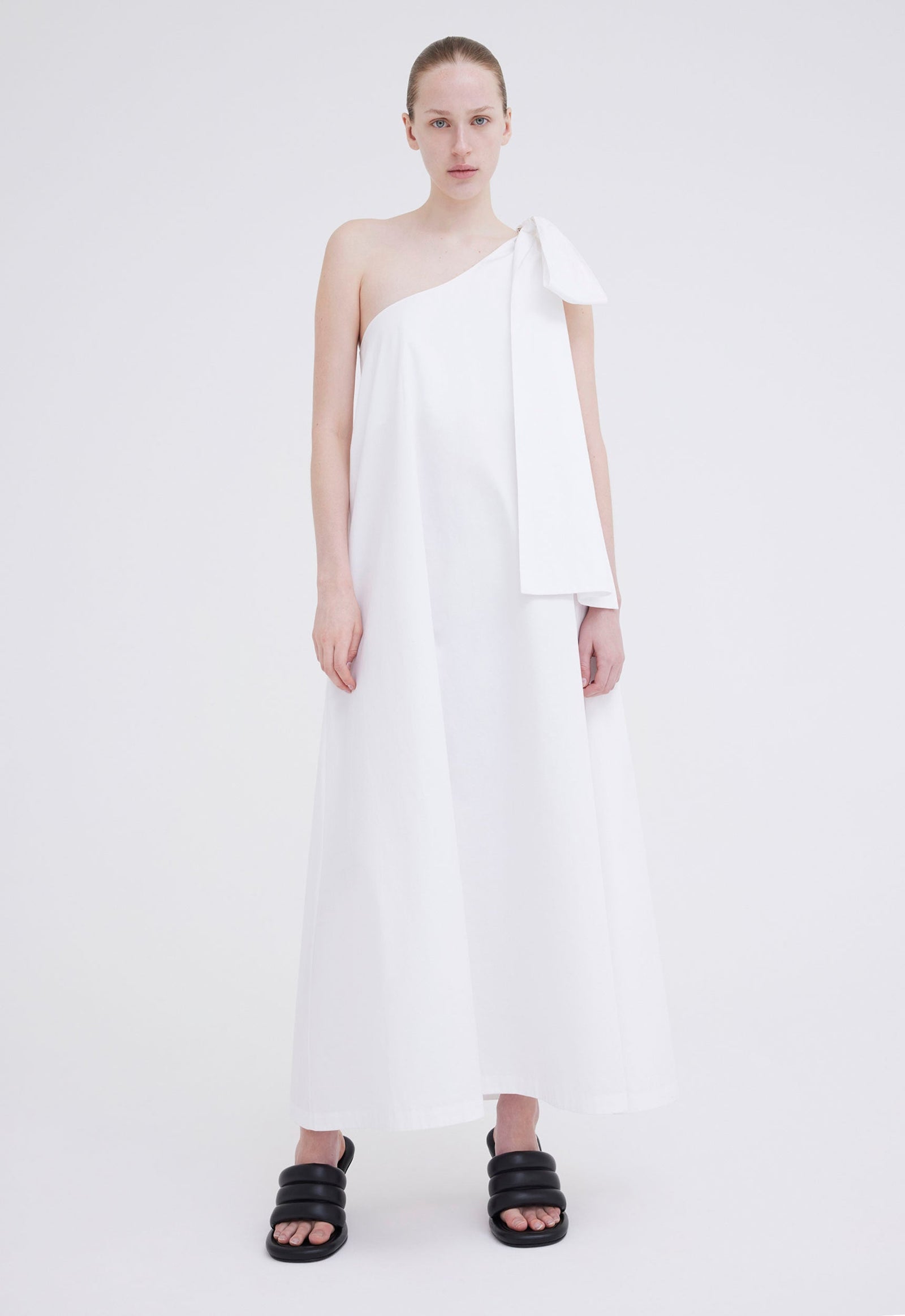 Lindfield Cotton Maxi Dress in White