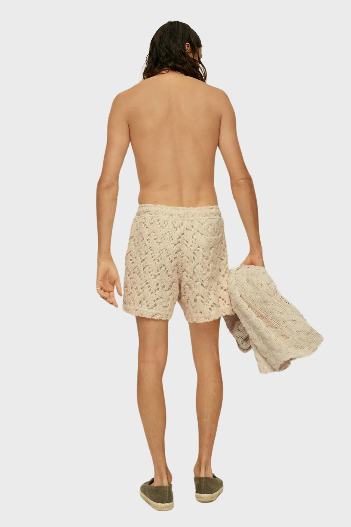 Crochet Shorts in Atlas