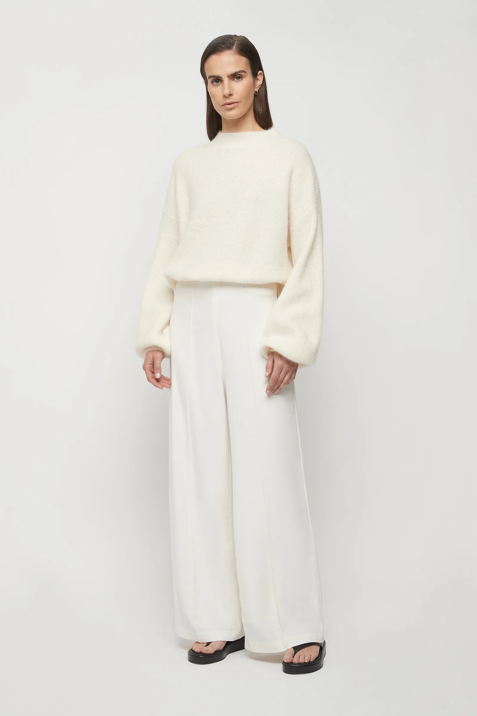 Wool trousers Dolce  Gabbana White size XXL International in Wool   30190895