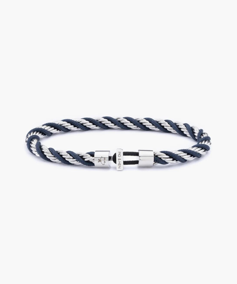 Catena Twisted (Navy | Silver)
