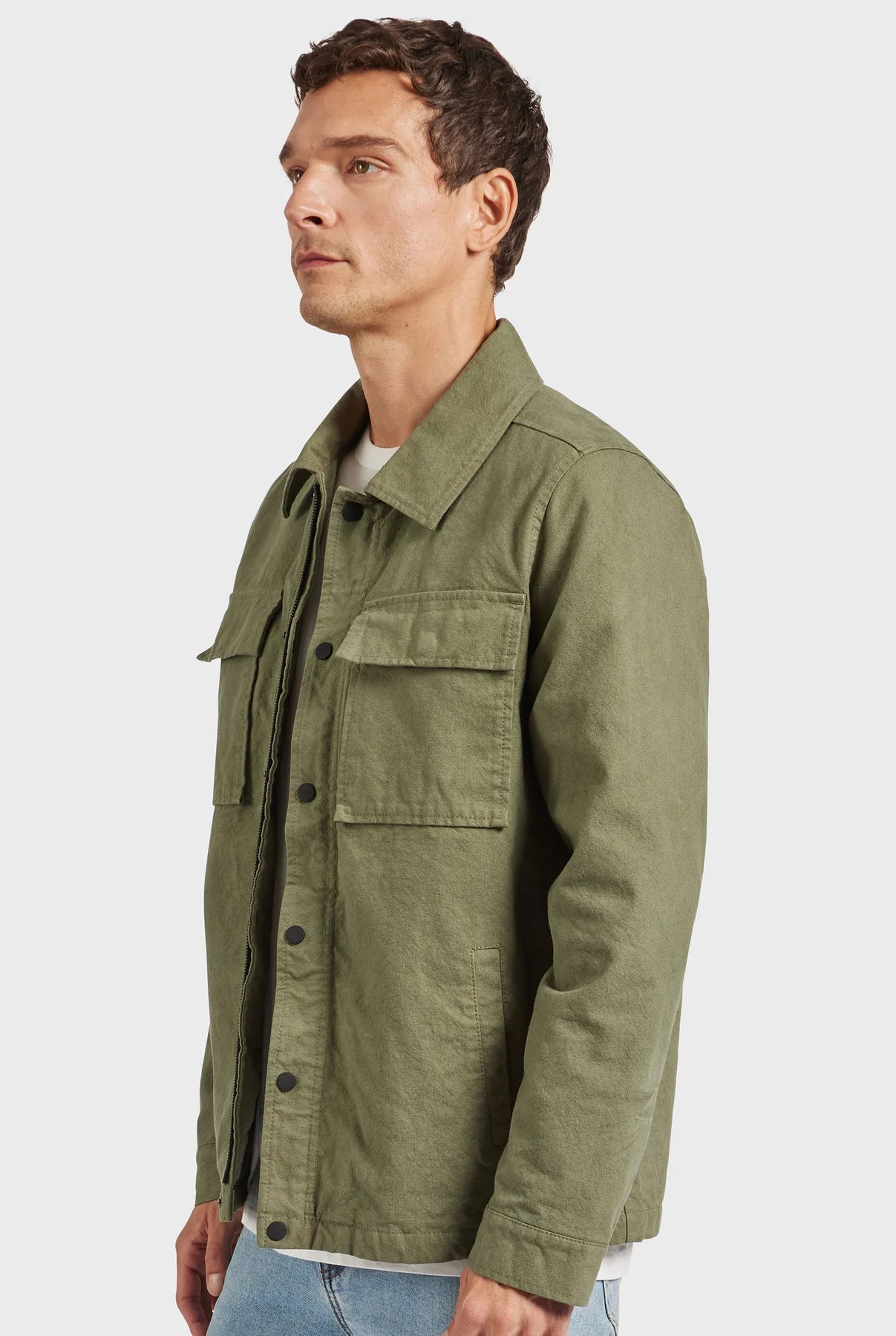 Tulsa Jacket in Evergreen