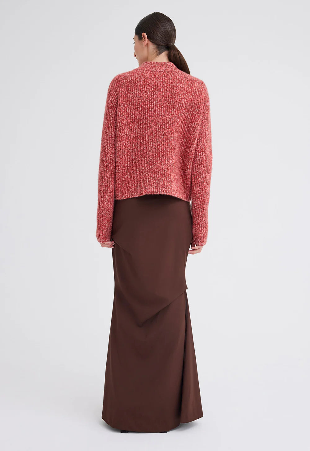 Lanny Cashmere Sweater in Volcanic / Burbank / Ice Cream