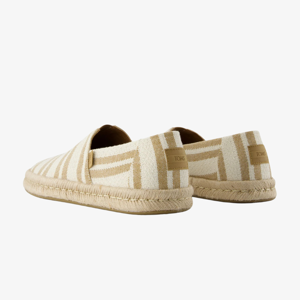 Men's Alpargata Rope 2.0 in Toffee Beach Stripe