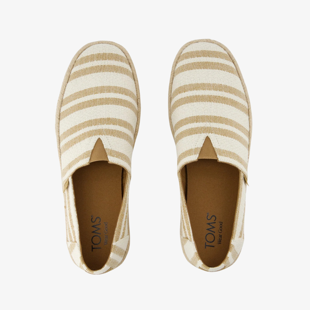 Men's Alpargata Rope 2.0 in Toffee Beach Stripe