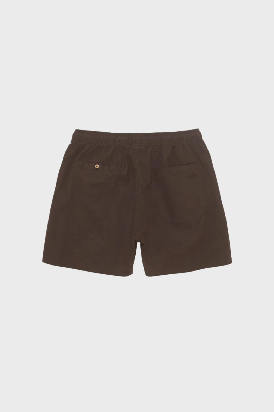 Linen Shorts in Brown