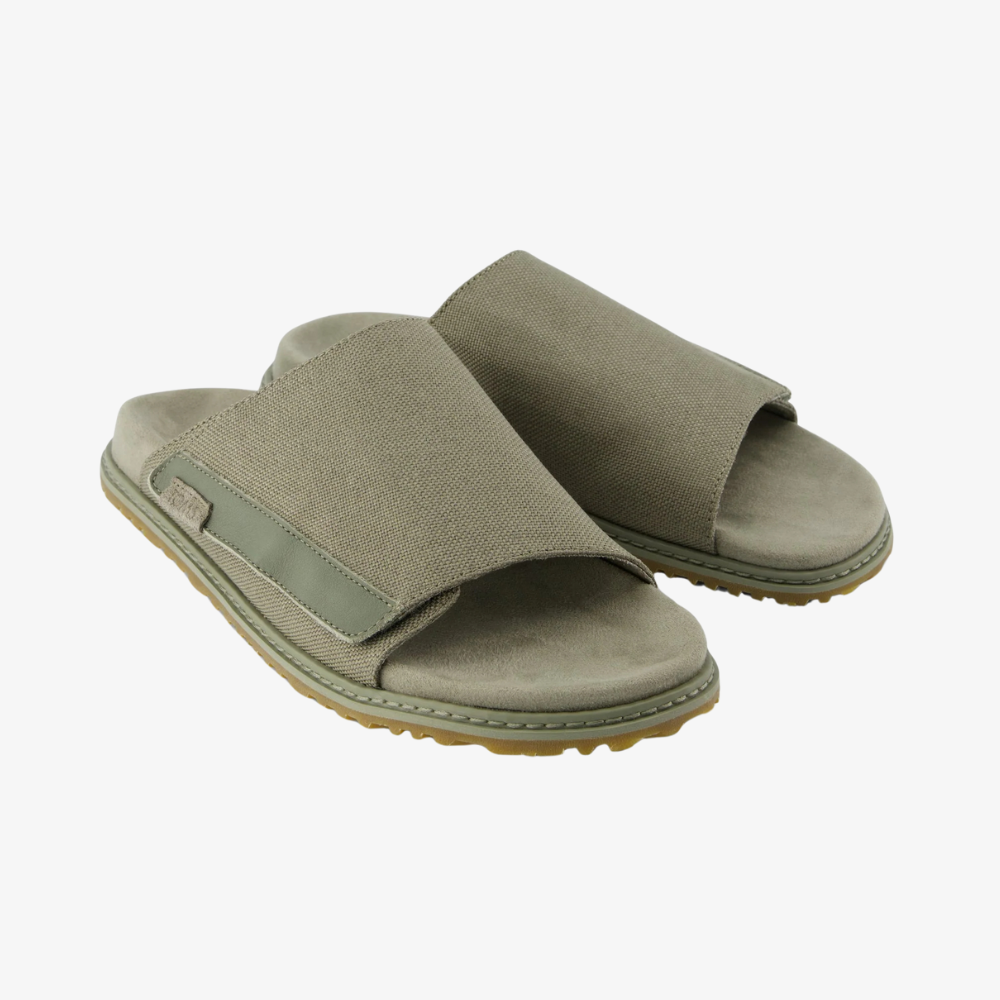 Men's Danilo Slide Sandal in Vetiver Grey