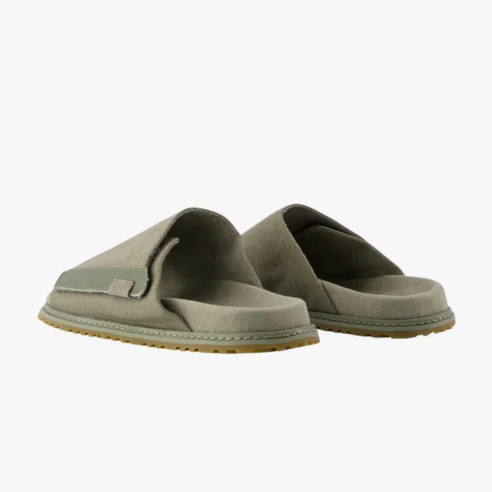 Men's Danilo Slide Sandal in Vetiver Grey