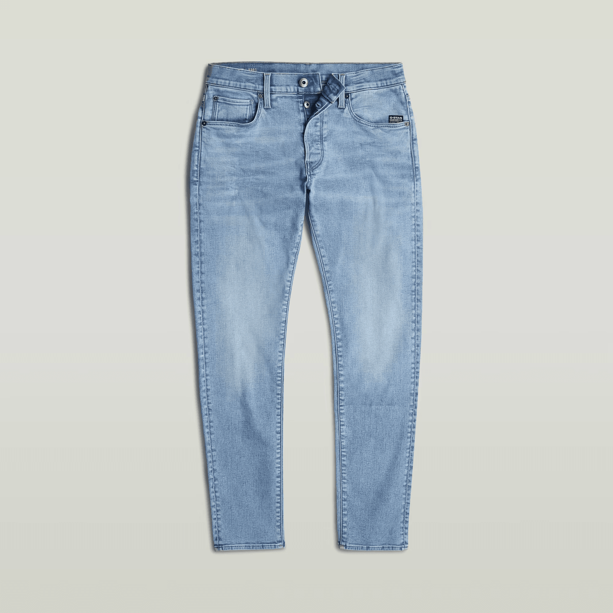 3301 Slim Jeans in Light Aged