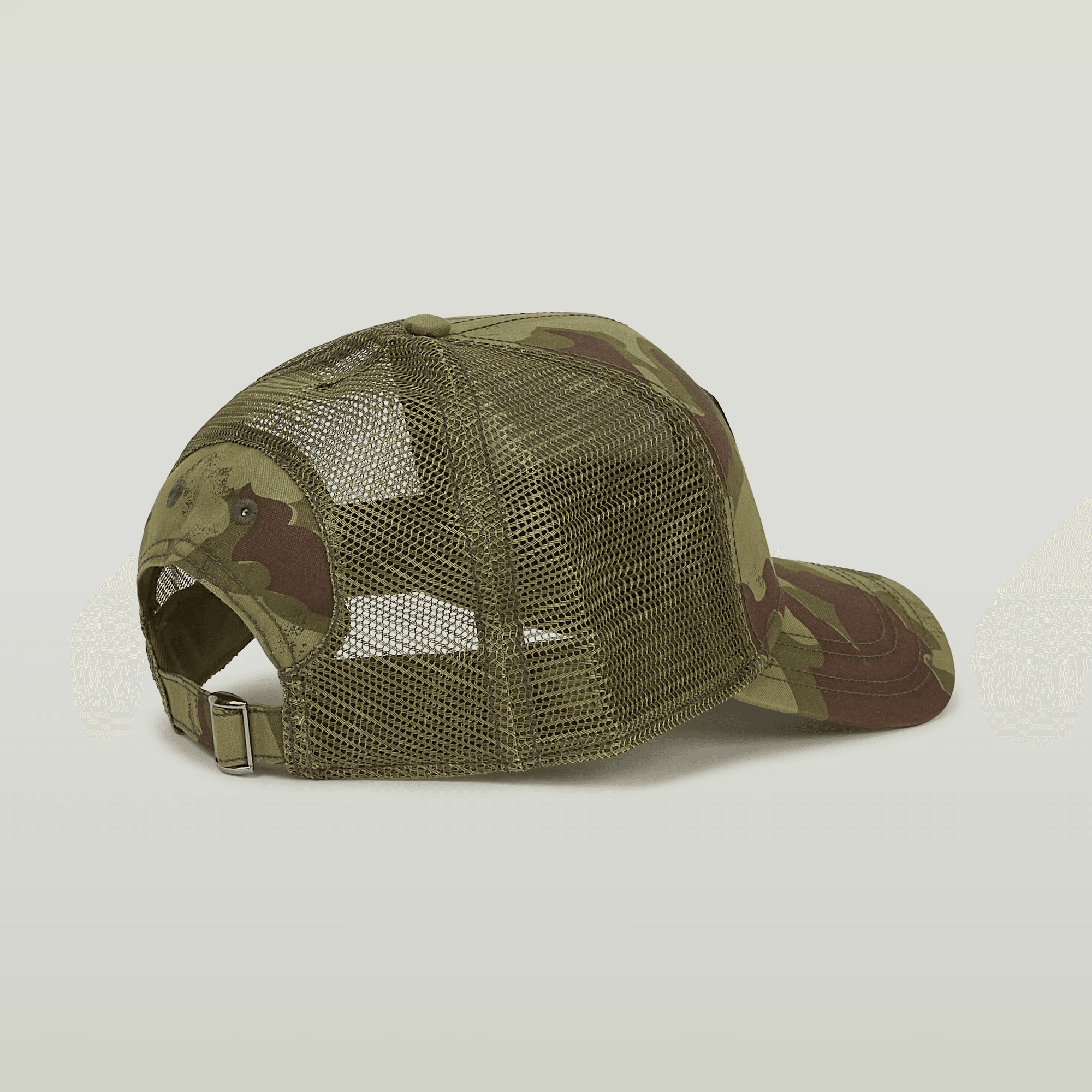 Baseball Trucker Cap in Four Leaf Clover Cloud Camo - Milu James St