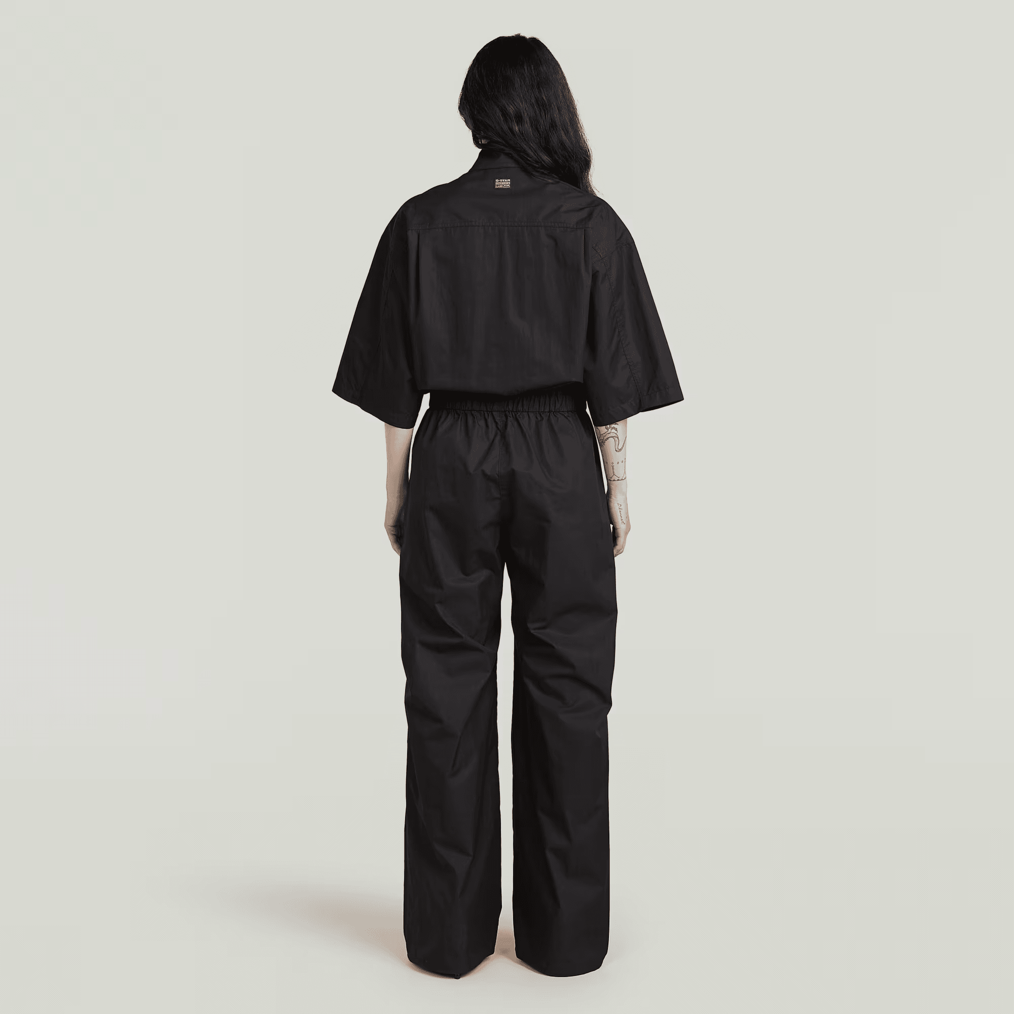 Bowey Boilersuit in Dark Black - Milu James St