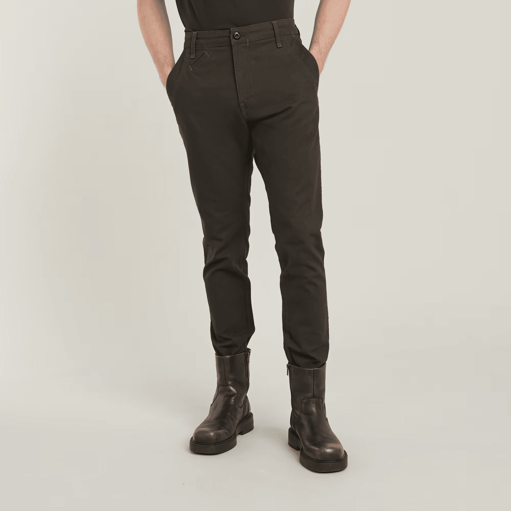 Bronson 2.0 Slim Chino in Asfalt